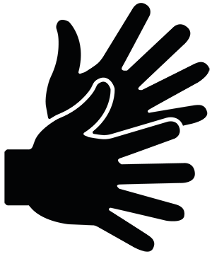 Icon Gebärdensprache