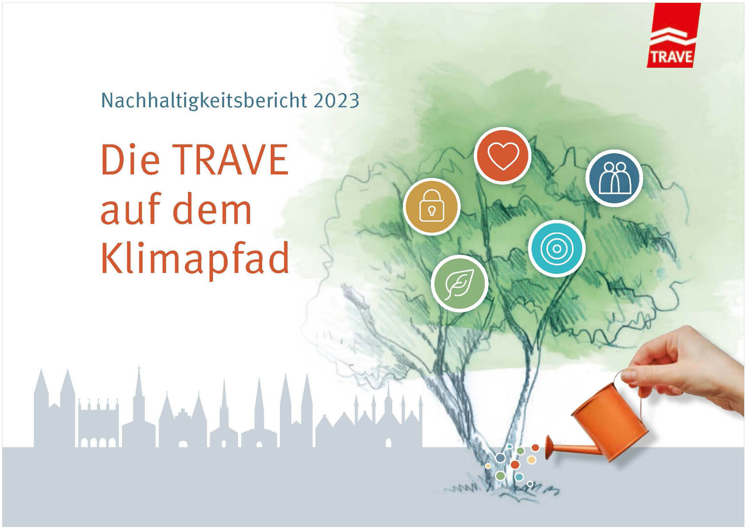 Titelbild des Nachhaltigkeitsberichtes 2023